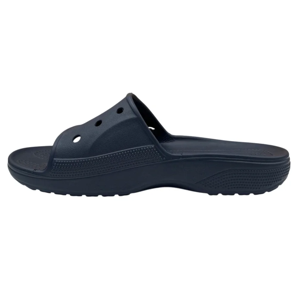 Crocs Baya‎ Men's Slide Sandals Size 10 Navy Blue Lightweight Water Friendly